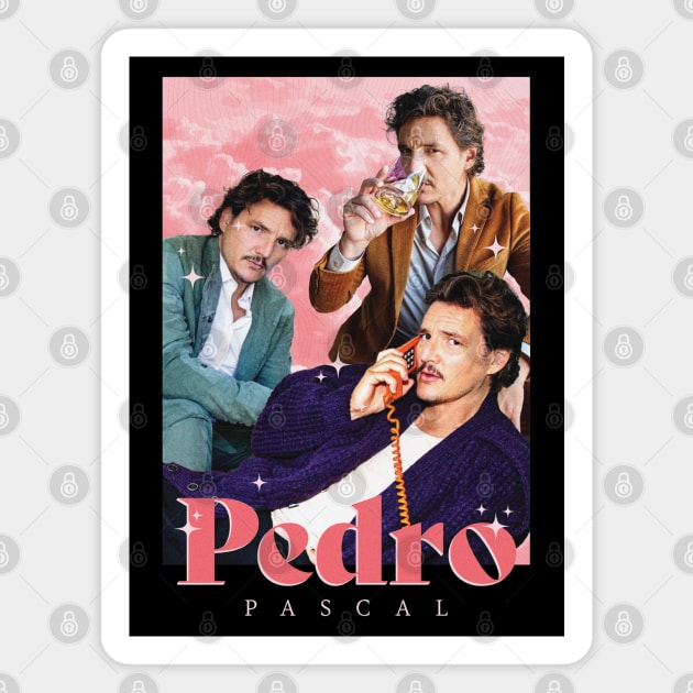 Pedro Pascal Magnet by averymuether